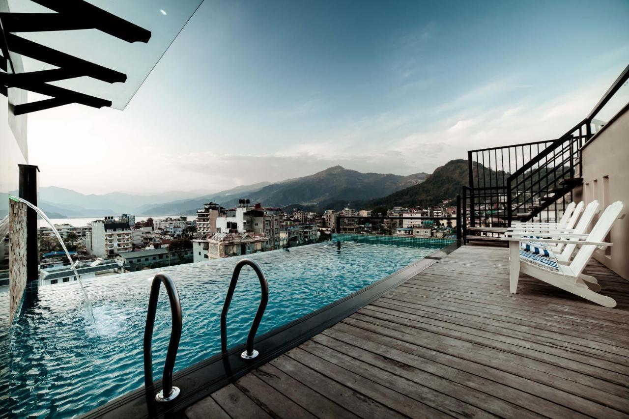 Отель Aabas Pokhara By Barahi Hospitality Экстерьер фото